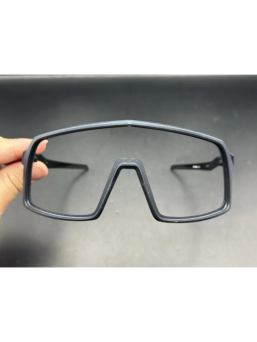 Oakley Sutro Blue Steel/Polished Black Frame (No Icons)